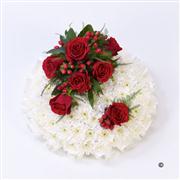 Classic Red and White Posy