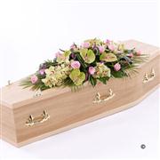 Rose, Orchid and Calla Lily Casket Spray 3ft