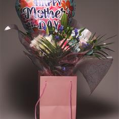 Mother's Day Mixed Hand tied with Balloon