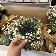 Thistle Buttonhole 