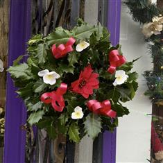 Traditional Holly wreath