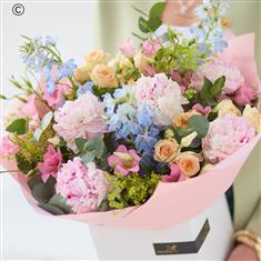 Large Peony Hand-tied