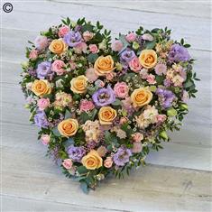 Funeral Flowers Hearts Johnstone